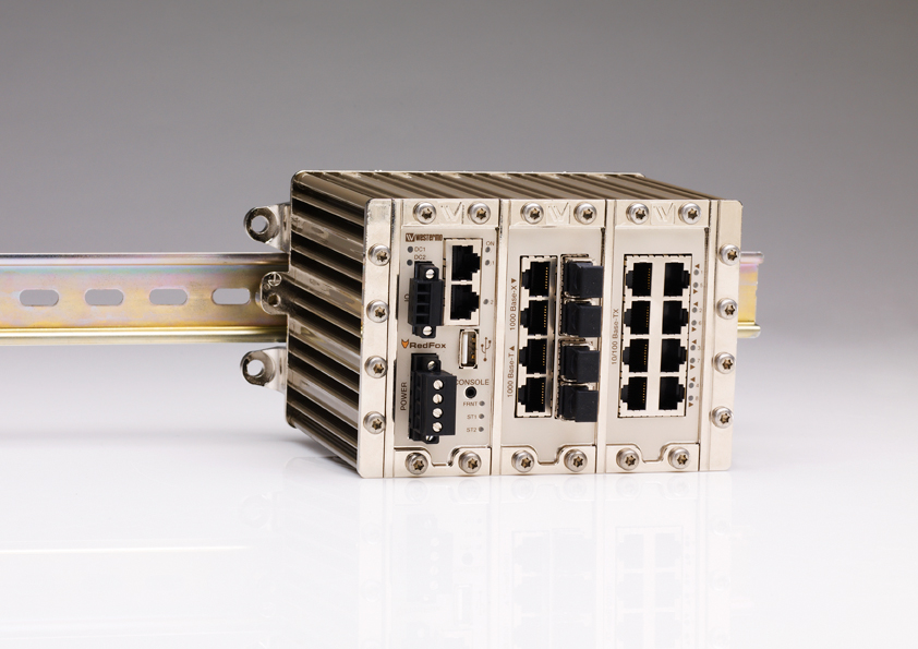 Přepínač průmyslového Ethernetu od firmy Westermo pro ABB Force Measurement
